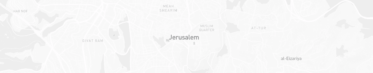 Mappa di Gerusalemme