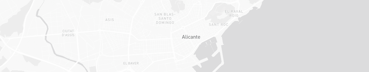 Map of Alicante