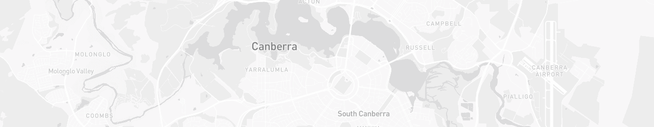 Map of Canberra