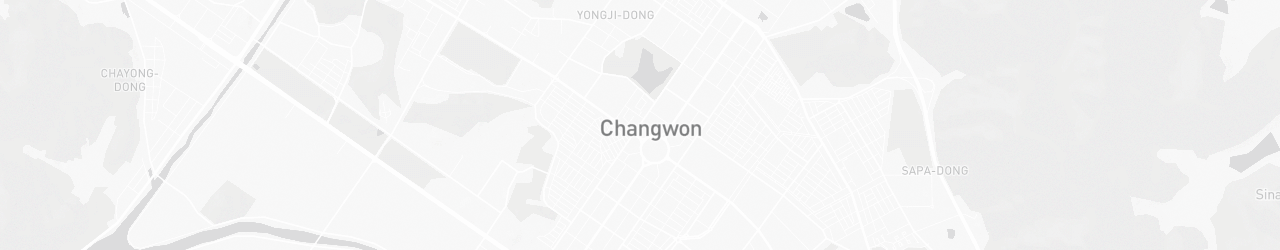 Map of Changwon