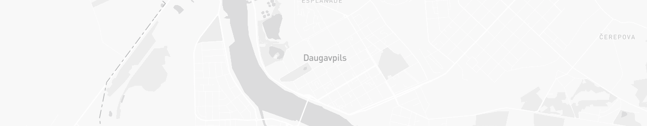 Map of Daugavpils