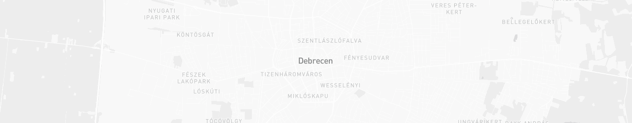 Map of Debrecen