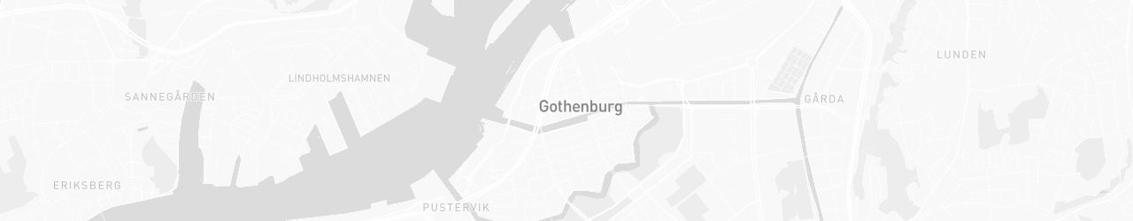 Map of Gothenburg