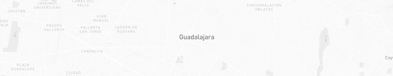 Map of Guadalajara