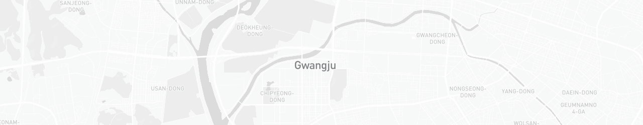 Map of Gwangju