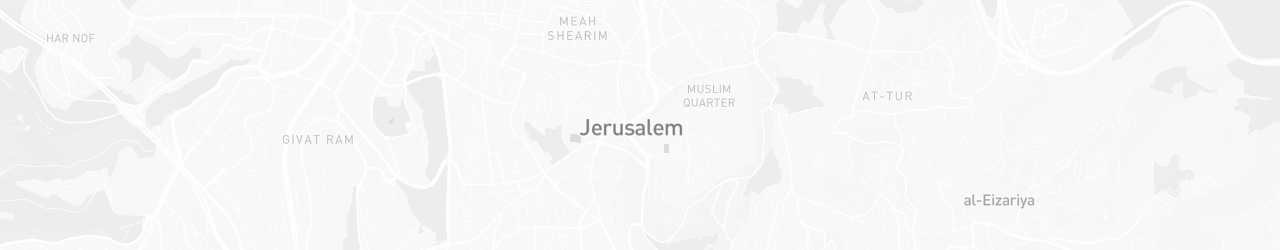 Map of Jerusalem