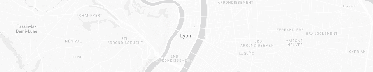 Map of Lyon