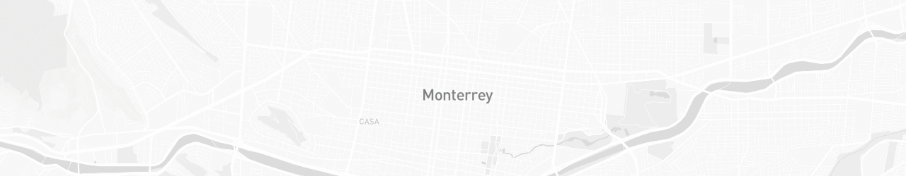 Map of Monterrey