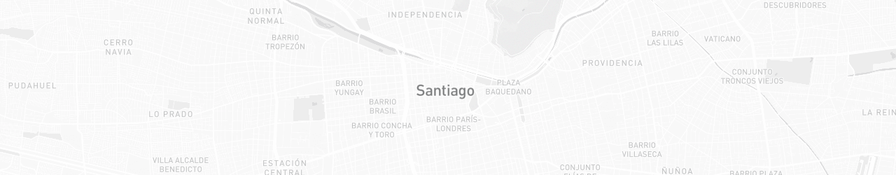 Map of Santiago