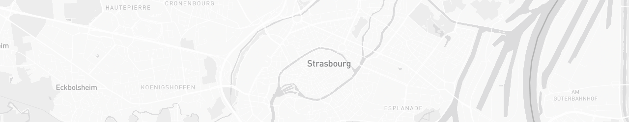 Map of Strasbourg