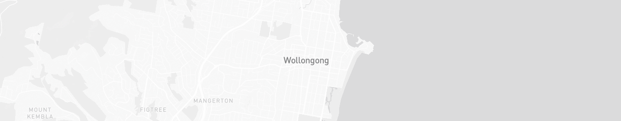 Map of Wollongong
